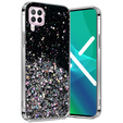 Huse pentru Huawei P40 Lite, Glittery, negru