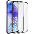 2x sticlă ceramică ERBORD Hybrid Glass pentru Samsung Galaxy A55 5G
