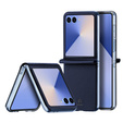 Husă Dux Ducis pentru Samsung Galaxy Z Flip7 5G, Bril, albastru