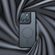 Husă pentru Motorola Edge 60 / 60 Fusion, pentru MagSafe, ERBORD Matt Case, negru