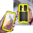Husă blindată pentru Samsung Galaxy S25, R-JUST, galben
