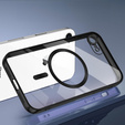 Husă pentru iPhone 7 / 8, Electro MagSafe, negru + Sticlă pentru ecran