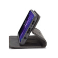 Husa CASEME pentru Samsung Galaxy S9, Leather Wallet Case, negru