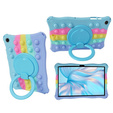 Husă pentru copii pentru Samsung Galaxy Tab A11 / A9, Bubble, multicolor