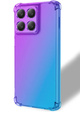 Husa pentru Motorola Edge 60 / 60 Fusion, Gradient Dropproof, Violet / albastru