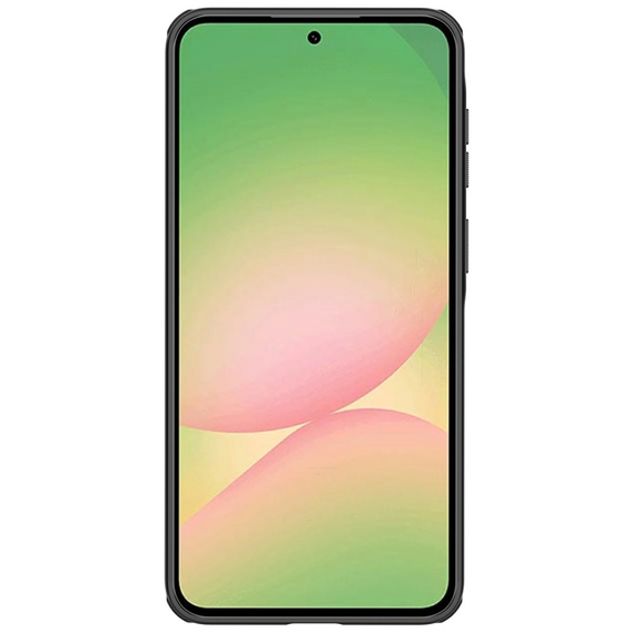 Husă NILLKIN Frosted Shield Pro MagSafe pentru Samsung Galaxy A57 5G, transparentă/neagră