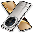 Husa pentru Vivo X200 Pro 5G, Magnetic Dual Glass, de argint