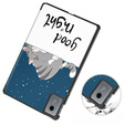 Husă pentru Lenovo Idea Tab 11" 2025 TB336FU TB336ZU, cu funcție de suport, Smartcase, Sleeping Cat