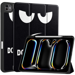 Husă pentru iPad Pro 13" 2024 (7 gen.), Smartcase, don't touch me