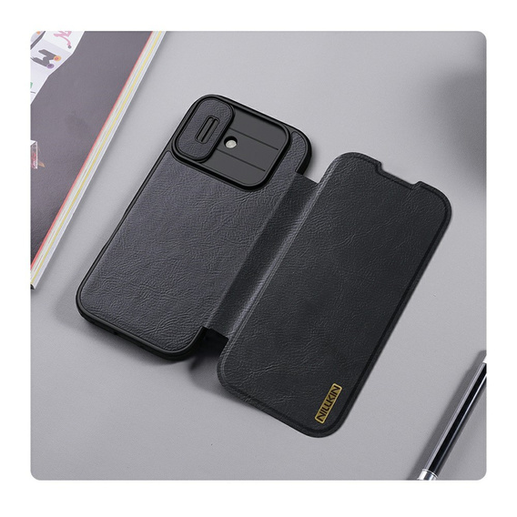 Husă flip NILLKIN CamShield Qin Pro pentru iPhone 17