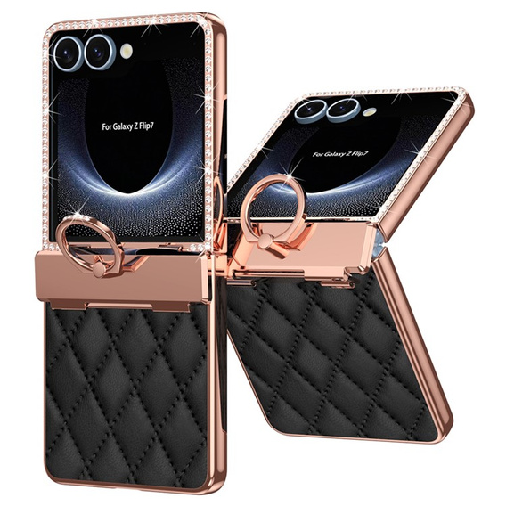 Husă cu sticlă pentru Samsung Galaxy Z Flip7 5G