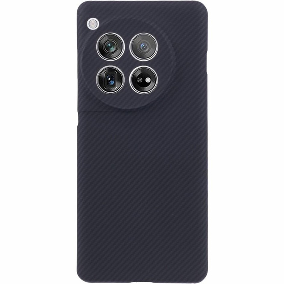 Husă pentru OnePlus 12 5G, Aramid Fiber Cover, negru