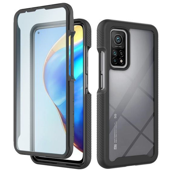 Carcasă pentru Xiaomi Mi 10T / 10T Pro, Shockproof, cu folie, albastru
