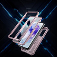 Husă blindată pentru Samsung Galaxy A55, Dexnor Full Body (Two Frames), roz