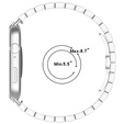Brățară din oțel pentru Huawei Watch Fit 4 / 4 Pro / 3, argintiu