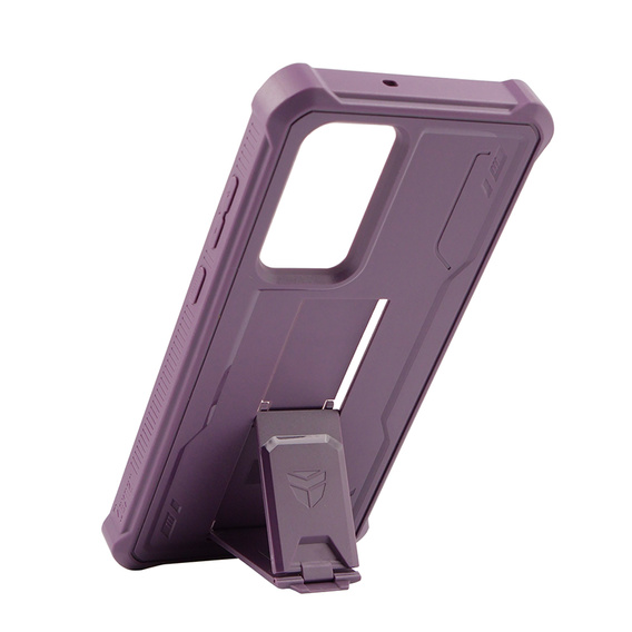 Husă blindată pentru Samsung Galaxy S22 Ultra, Dexnor Full Body, violet