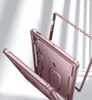 Husă blindată pentru Galaxy Tab S9 FE+ Plus 12.4, Dexnor Full Body, roz