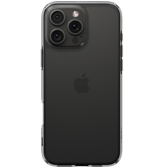 Carcasa Spigen pentru iPhone 16 Pro, Ultra Hybrid, gri + sticlă temperată 9H