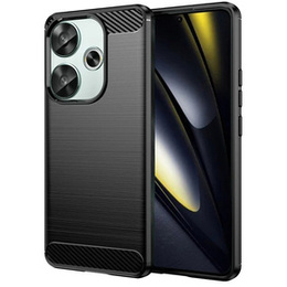 Huse pentru Xiaomi Poco F6, Carbon, negru
