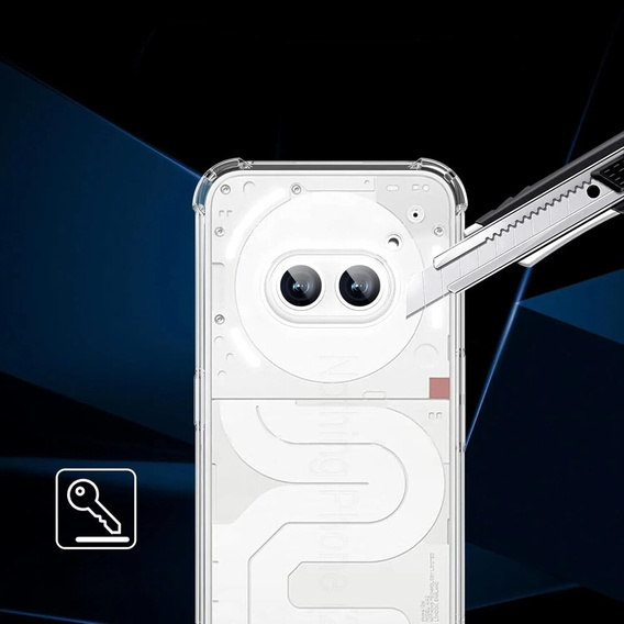 Huse pentru Nothing Phone 2a / 2a Plus, Dropproof, transparentă