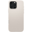 Carcasa Spigen pentru iPhone 16 Pro, Liquid Air, titan + 9H Tempered Glass