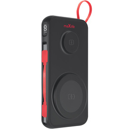 Baterie externă wireless Maxlife 3-în-1, 10.000 mAh, pentru dispozitive cu USB-C/USB-A