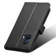 Cu clapetă pentru Motorola Moto G85, Wallet Smart Magnet, negru