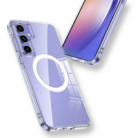 Husă pentru Samsung Galaxy A55 5G, Fusion Hybrid Case, pentru MagSafe, transparentă