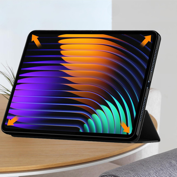 Husă pentru Xiaomi Pad 7 / 7 Pro, Smartcase, negru