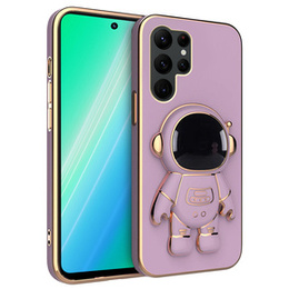 Huse pentru Samsung Galaxy S23 Ultra, Astronaut, violet