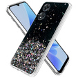 Huse pentru Oppo A17, Glittery, negru