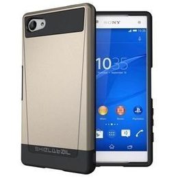 Husă Dual Shell pentru Sony Xperia Z5 Compact – auriu