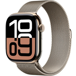 Bransoleta do Apple Watch 1/2/3/4/5/6/7/8/SE/ULTRA 42/44/45/49 MM, Szampański złoty