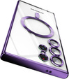 Huse pentru Samsung Galaxy S23 Ultra, MagSafe Hybrid, violet