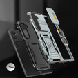 Husă blindată pentru Samsung Galaxy Z Fold6 5G, CamShield Slide, de argint