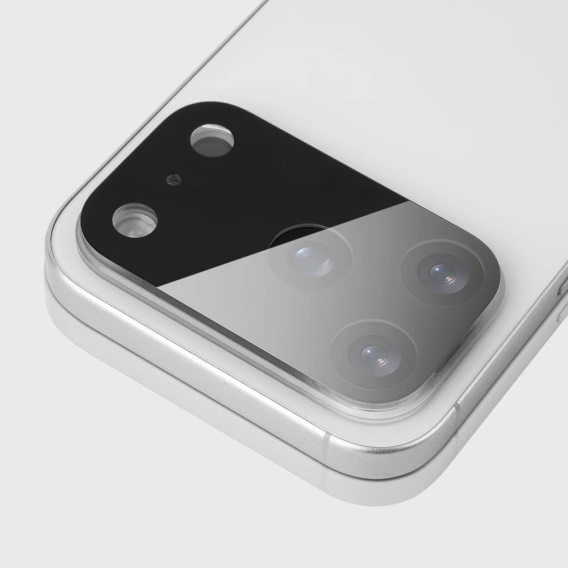 Sticlă temperată pentru camera foto pentru iPhone 16 Pro / 16 Pro Max, transparentă