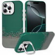 Carcasă pentru iPhone 16 Pro Max, cadru Kickstand, pentru MagSafe, Sand Green