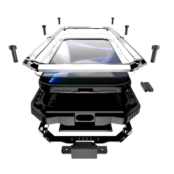 Carcasă blindată R-JUST cu suport pentru iPhone 17 Pro