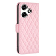 Cu clapetă pentru Infinix Hot 30, Wallet, BINFEN COLOR, roz