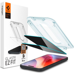 Spigen Privacy Tempered Glass pentru iPhone 17 Pro Max / 16 Pro Max, Glas.TR Privacy (2 buc)