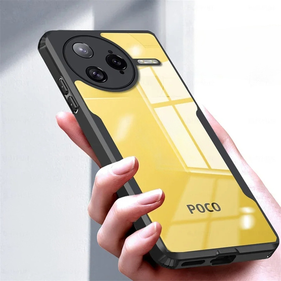 Huse pentru Xiaomi Poco F7 Ultra, AntiDrop Hybrid, negru
