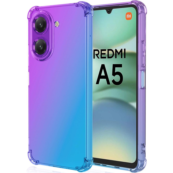 Husa pentru Xiaomi Redmi A5, Gradient Dropproof, Violet / albastru