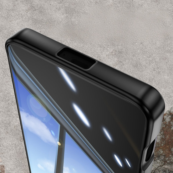 Carcasă pentru Sony Xperia 1 VI, Fusion Hybrid, cu protecție pentru camera foto, transparent / negru