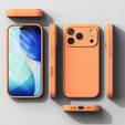 Carcasă Ringke pentru iPhone 17 Pro Max, Silicone Magnetic MagSafe, Tangerine