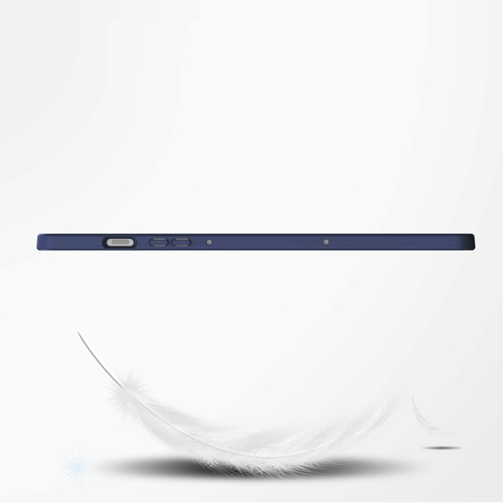 Husă pentru Samsung Galaxy Tab S10 Lite / S10 FE / S9 FE, Smartcase Hybrid, cu spațiu pentru stylus, albastru închis