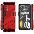 Husa pentru Realme GT 5G, Military kickstand, albastru