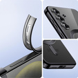 Husă pentru Samsung Galaxy S24, Electro MagSafe, negru + Sticlă pentru ecran