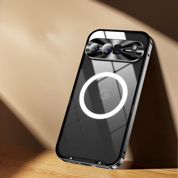 Carcasă de protecție pentru camera foto pentru Google Pixel 9 Pro XL, CamShield MagSafe, negru