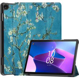 Husă pentru Lenovo Tab M10 10.1 Gen 3 TB-328FU/TB-328XU, Smartcase, Flowers