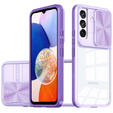 Huse pentru Samsung Galaxy A14 4G/5G, Slide Camera, violet